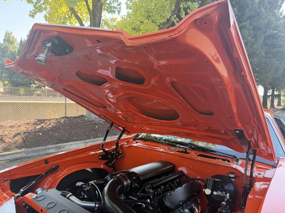 1971 Camaro engine bay, photo 10