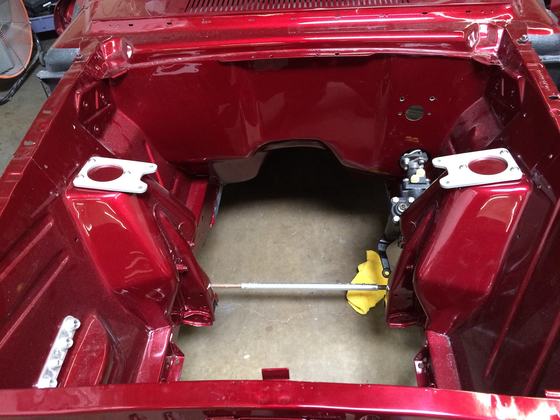 1963 Ford Falcon: Engine bay